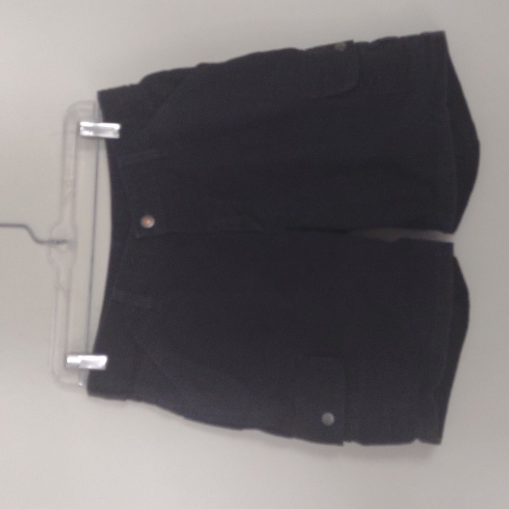 Carhartt shorts women's Size 6 black cargo cotton